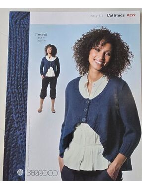 Berroco Knitting Pattern Latitude #259 Sweaters and Cardigans